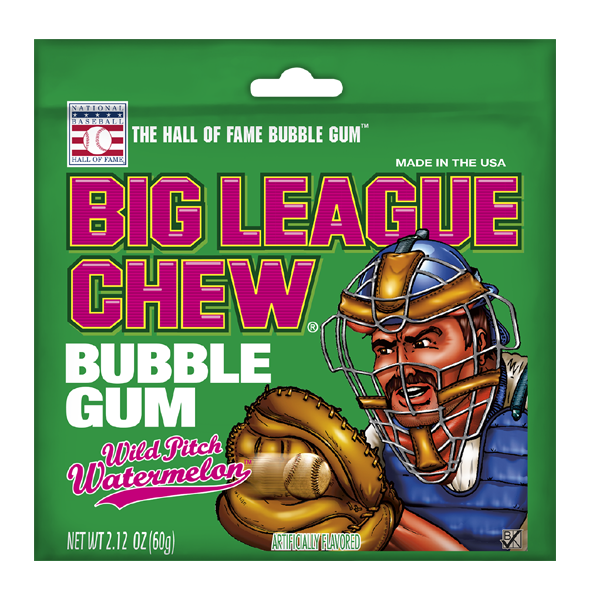 Big League Chew - Wild Pitch Watermelon