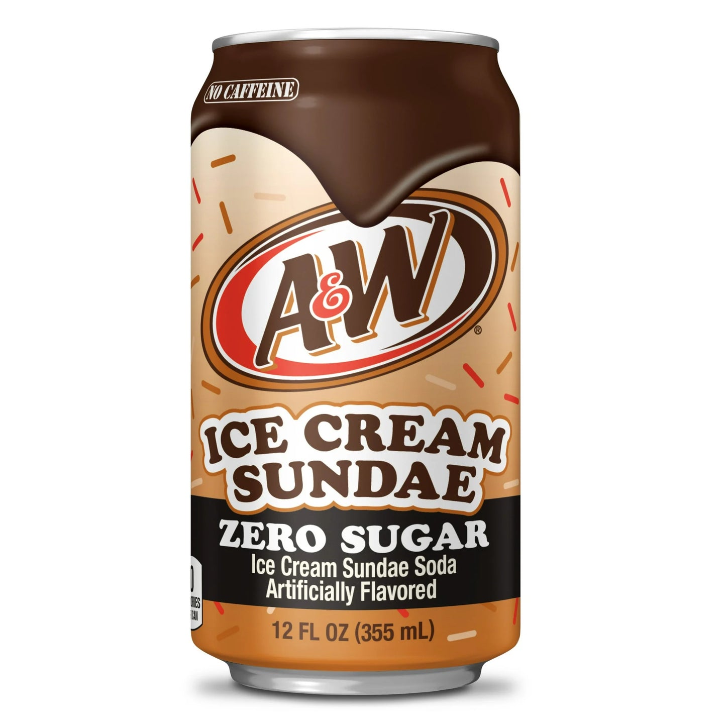 A&W Ice Cream Sundae Zero Sugar - 355ml