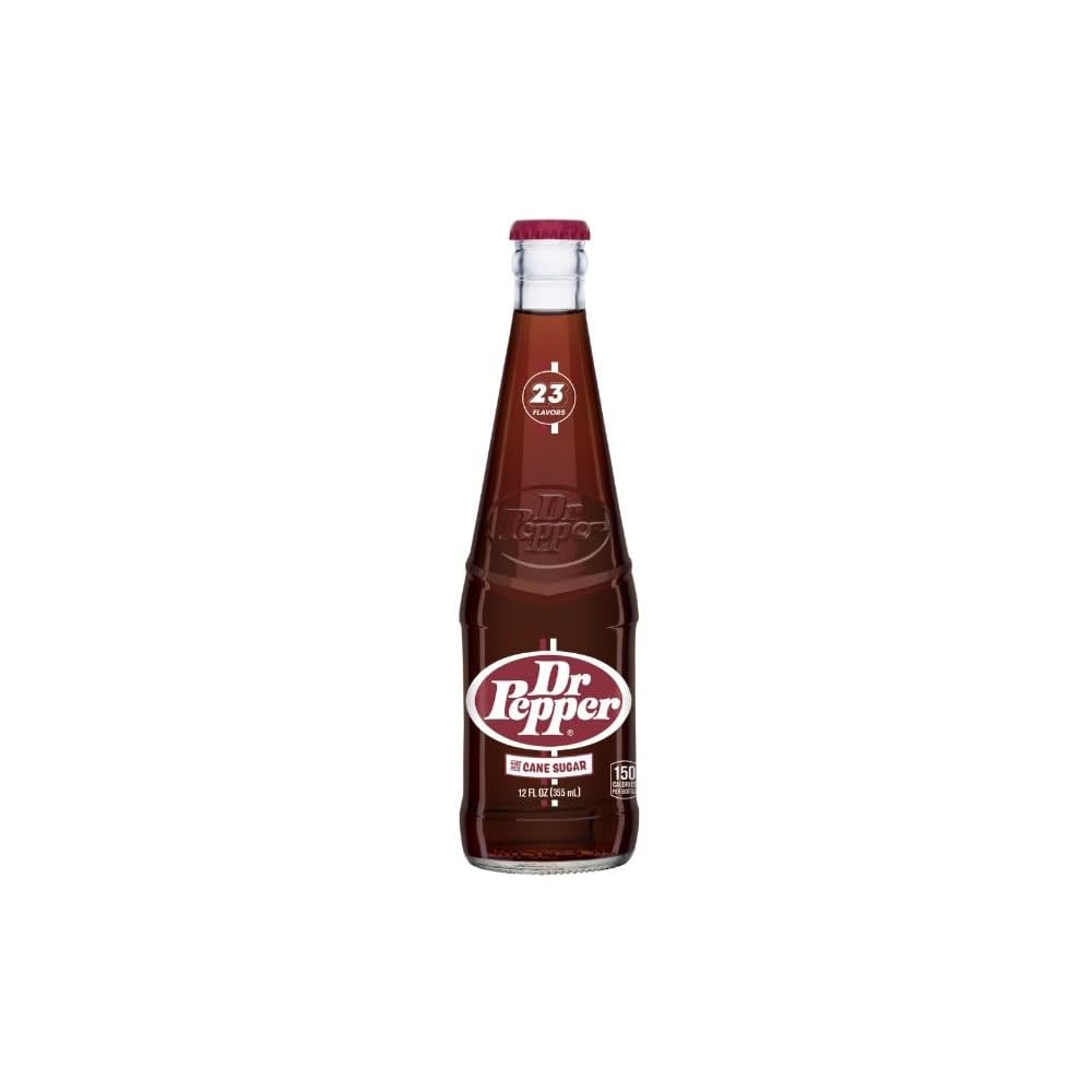 Dr Pepper Glass Bottle