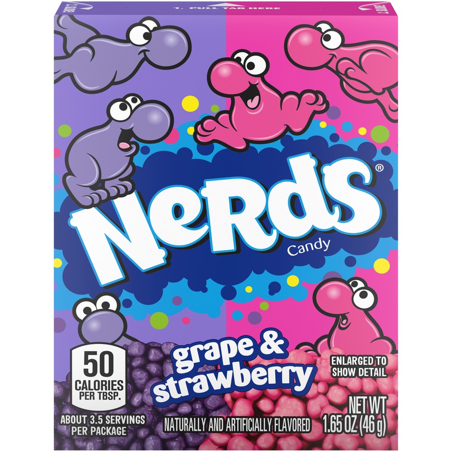 Nerds Strawberry Grape 46.7g
