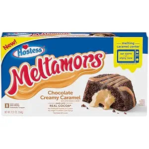 Hostess Meltamors Chocolate Creamy Caramel