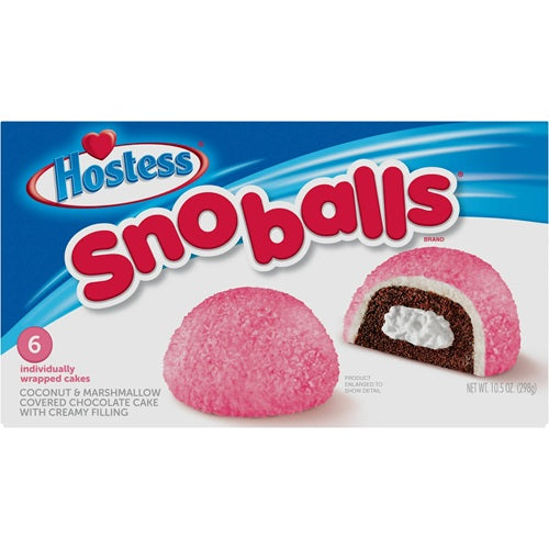 Hostess Snoballs Coconut & Marshmallow Covered Chocolate Cake