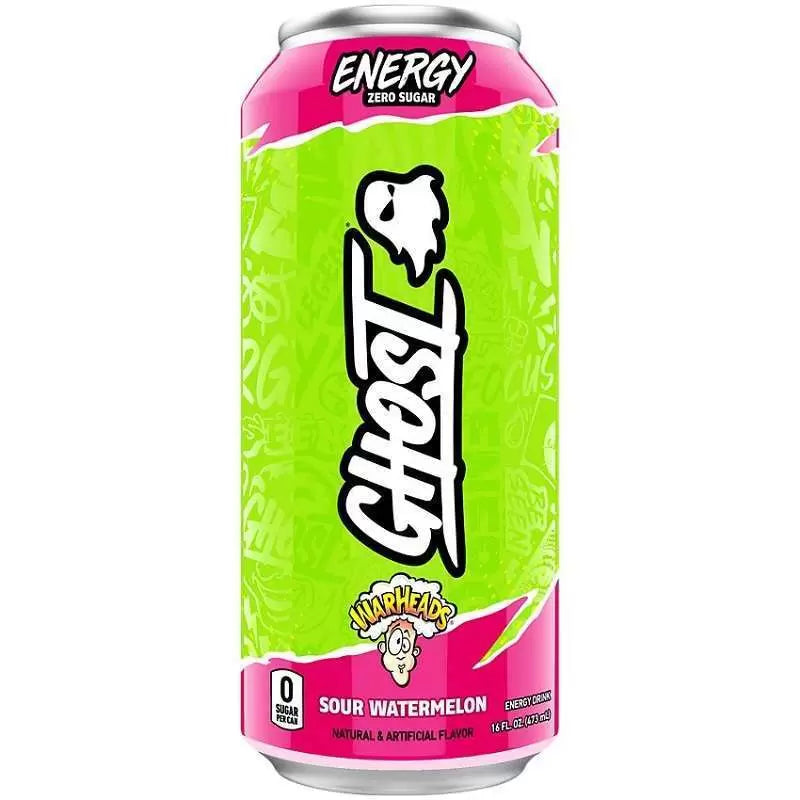 Ghost Sour Energy Drink Watermelon Warheads 473mL
