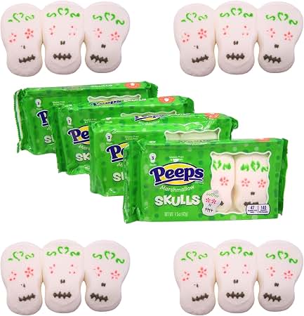 Peeps Marshmallow Skulls - 42g