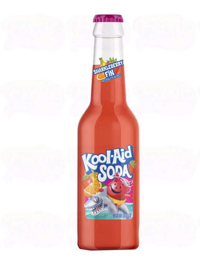 Koolaid Sharkleberry Fin Soda 355mL