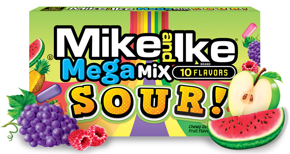 Mike and Ike Mega Sour Mix