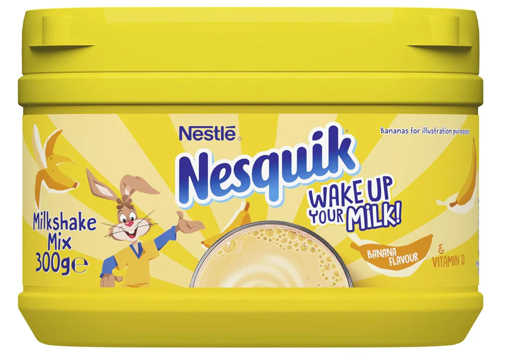 NESQUIK Banana Milkshake Powder 10.50z