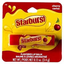 Starburst Cherry Flavour Lip Balm