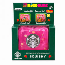 Strawberry Lemonade Jelly Ice Cube Squishy Toy - Assorted