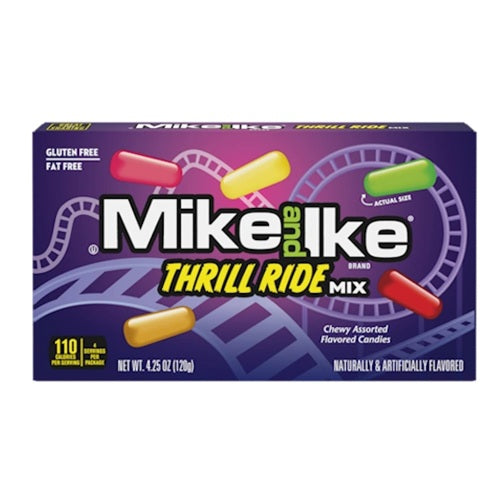 Mike and Ike Thrill Ride Mix - 120g