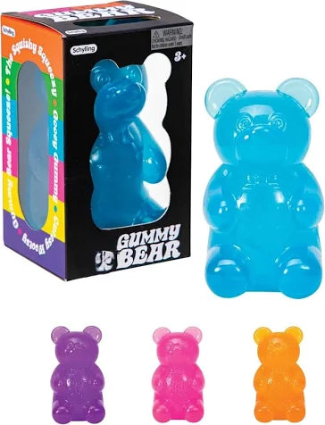 Gummy Bear Squishy Toy – Assorted