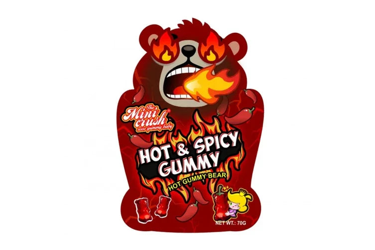 Big Bang Hot & Spicy Gummy Bears 70g