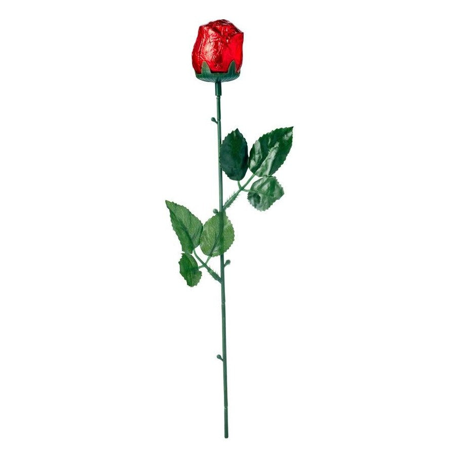 Famous Makers Milk Chocolate Rose Cylinder 18g (single rose)