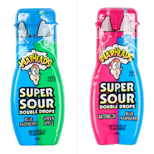 Warheads Super Sour Double Drops  Assorted- 30mL