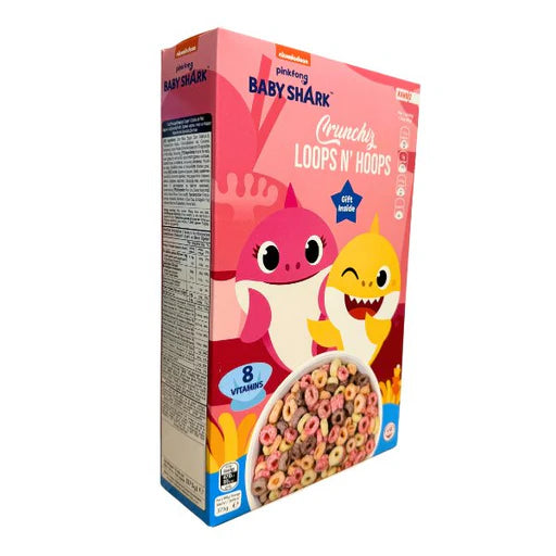 Baby Shark Crunchiz Loops N' Hoops Cereal - 375g
