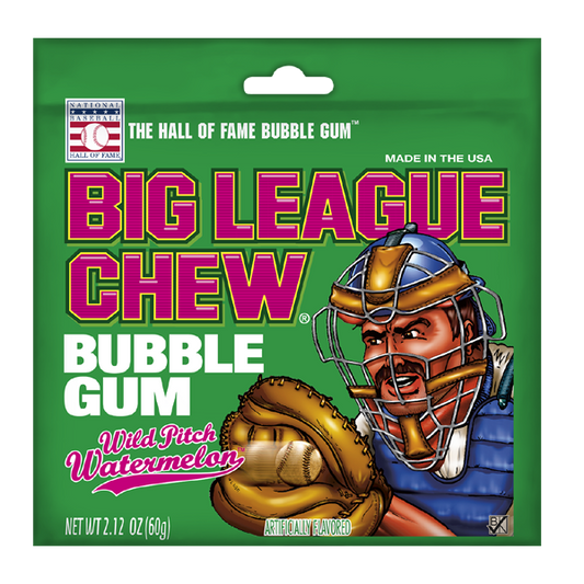 Big League Chew - Wild Pitch Watermelon