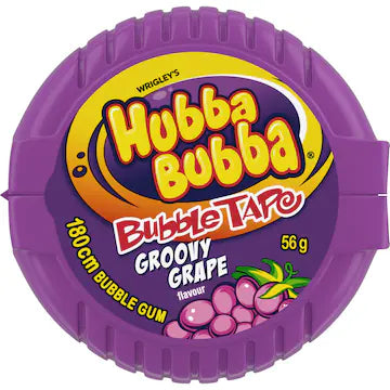 Hubba Bubba Bubble Tape Groovy Grape - 56g