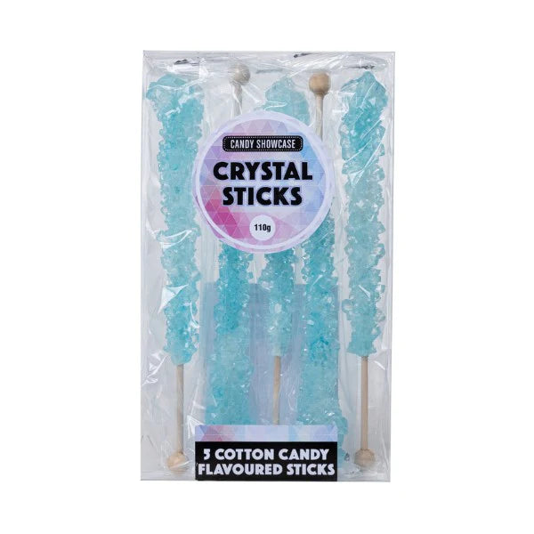 Cotton Candy Crystal Sticks 110g - 5 Pack