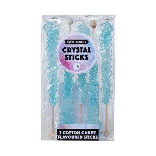 Cotton Candy Crystal Sticks 110g - 5 Pack