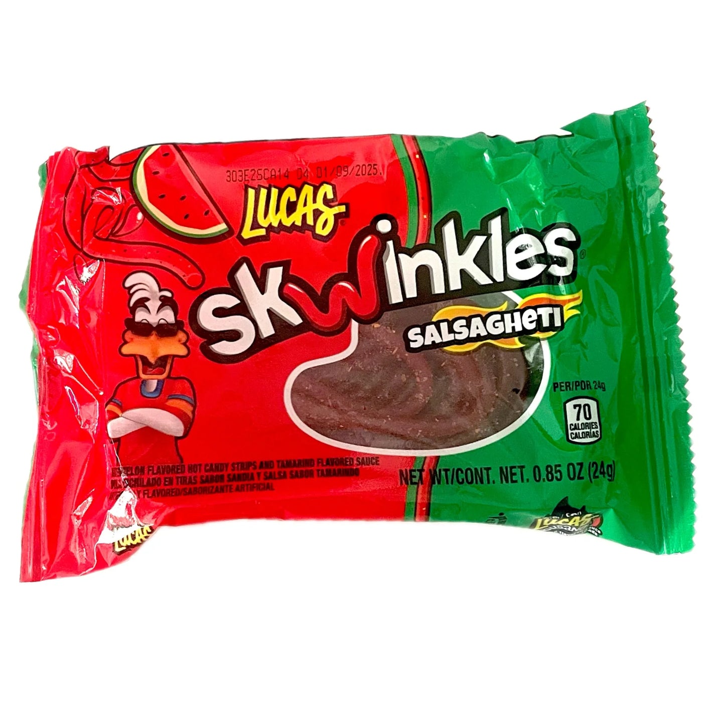 Lucas Skwinkles Salsagheti Watermelon 24g Lolly Hood lucas-skwinkles-salsagheti-watermelon-24g-lolly-hood