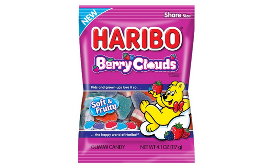 Haribo Berry Clouds 117g