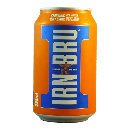 Irn Bru Sparkling Soft Drink Can