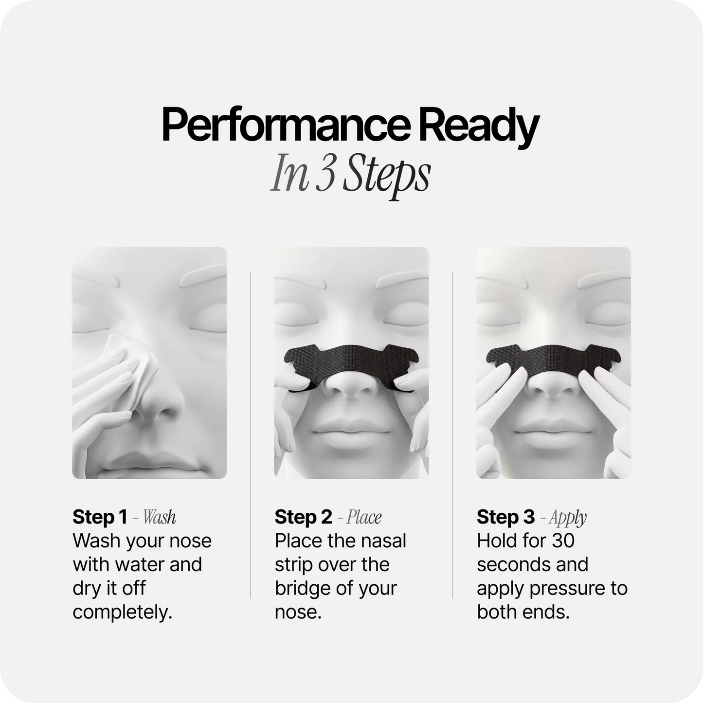 histrips Nasal Strips Black