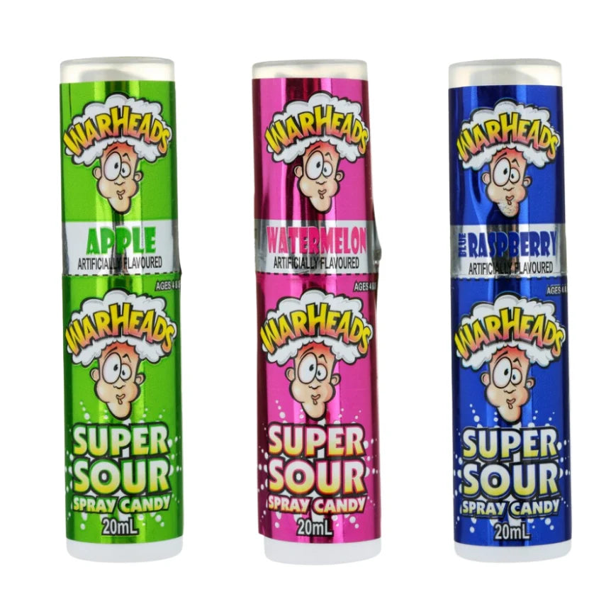Warheads Super Sour Spray Candy 20ml