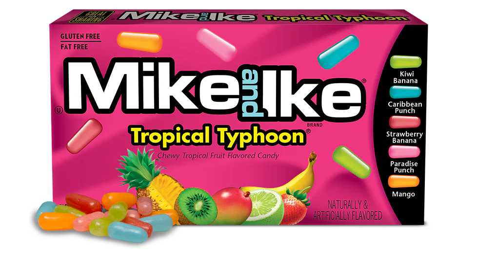 Mike and Ike Tropical Typhoon 5oz