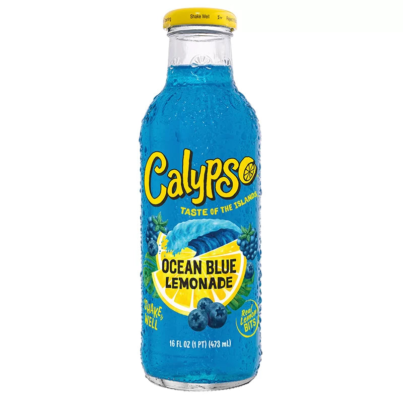 Calypso Ocean Blue Lemonade 473mL