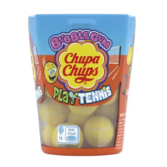 Chupa Chups Bubblegum Play Tennis 90g