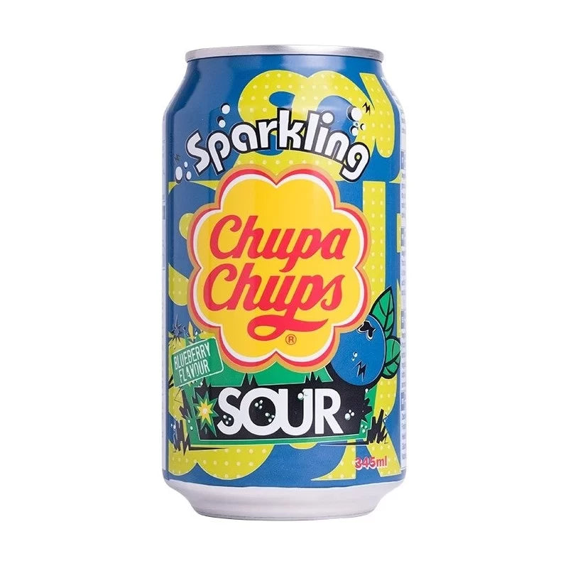 Chupa Chups Sparkling Drink - Sour Blueberry