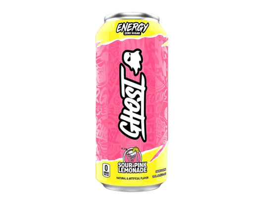 Ghost Sour Pink Lemonade Energy Drink - 473mL