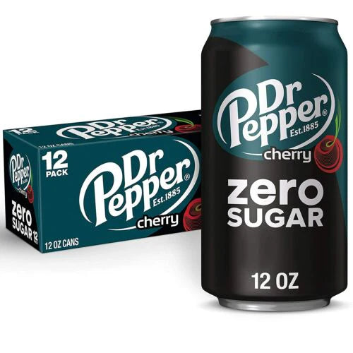 Dr Pepper Cherry Zero Sugar 355ml