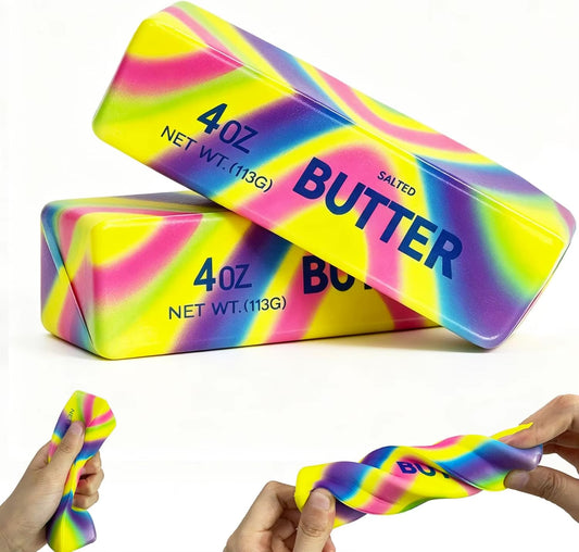 Rainbow Butter Stick Squishy