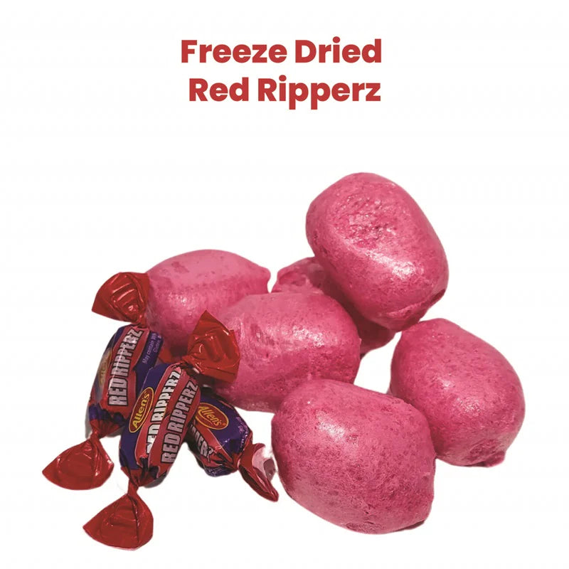Freeze Dried Red Ripperz – Lolly Hood