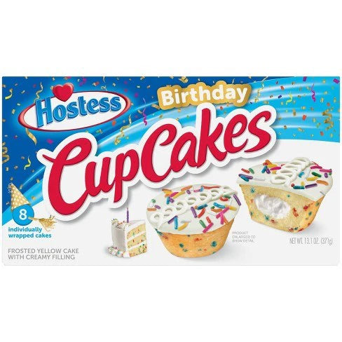 Hostess Birthday Cupcake