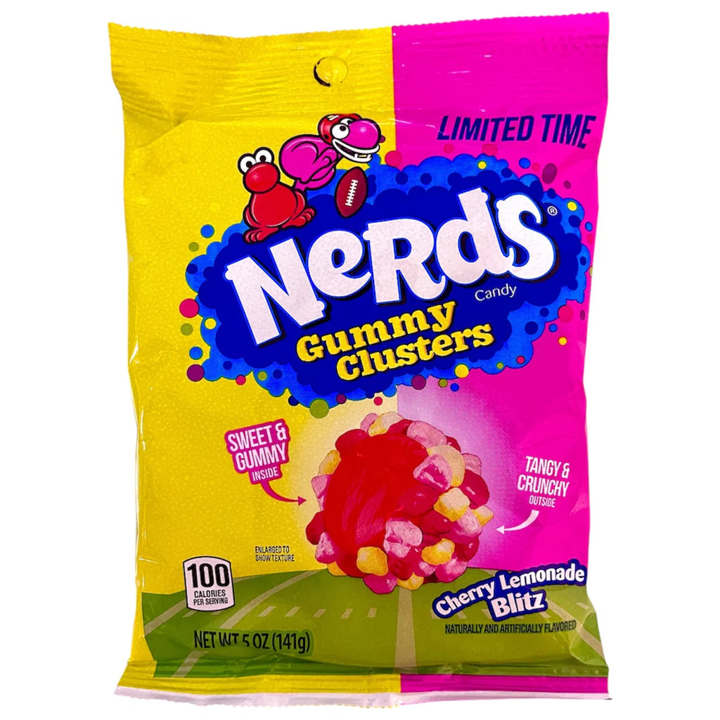 Nerds Gummy Clusters Cherry Lemonade - 141g