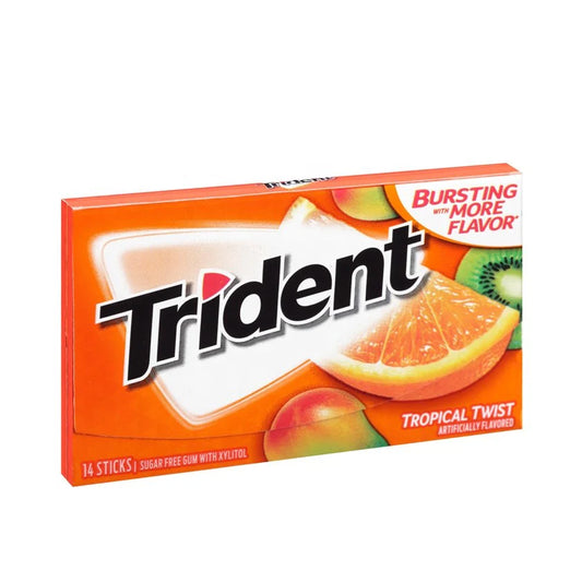 Trident Tropical Twist 14 Sticks Gum