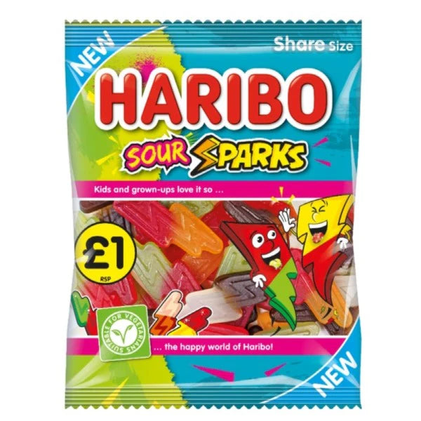 Haribo Sour Sparks 160g