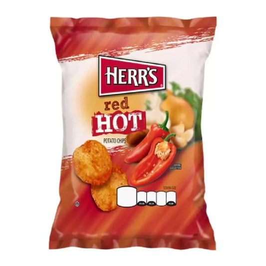 Herrs Red Hot Chips 99g