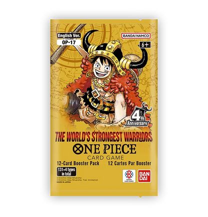 One Piece Card Game The World's Strongest Warriors Booster Box [OP-17]