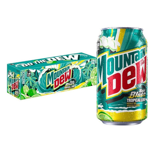 Mountain Dew Baja Blast Tropical Lime