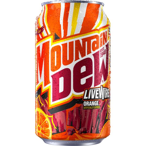 Mountain Dew Livewire Orange