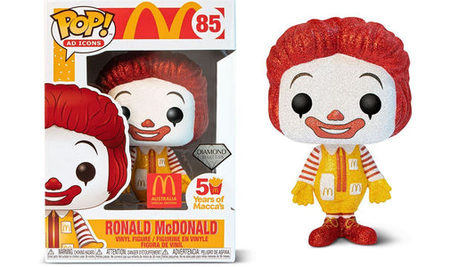 McDonalds - Ronald McDonald Diamond Glitter Pop Vinyl #85