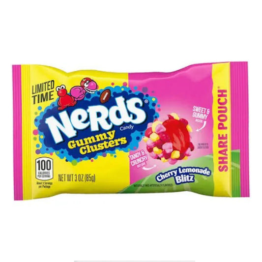 Nerds Gummy Clusters Cherry Lemonade - 85g