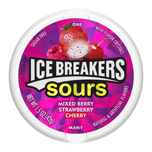 Ice Breakers Sour Mixed Berry 42g