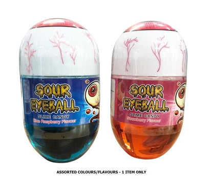 Sour Eyeball Slime Candy Assorted Flavours - 100g