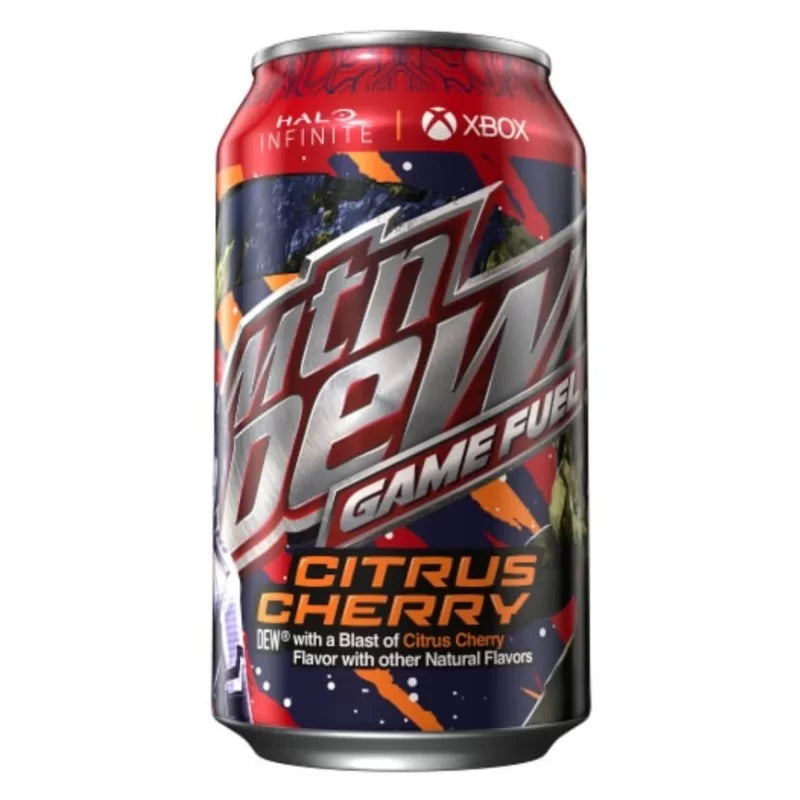 Mountain Dew Game Fuel Citrus Cherry 355mL