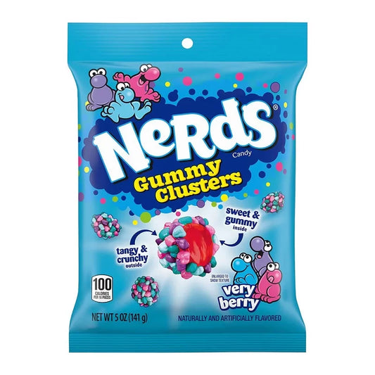 Nerds Gummy Clusters Very Berry 141g